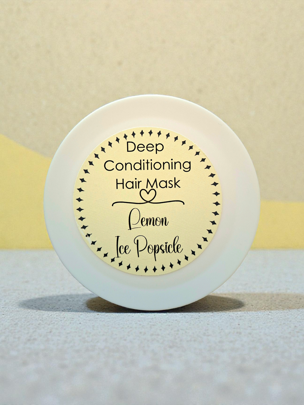 Lemon Ice Popsicle Deep Conditioning Hair Mask