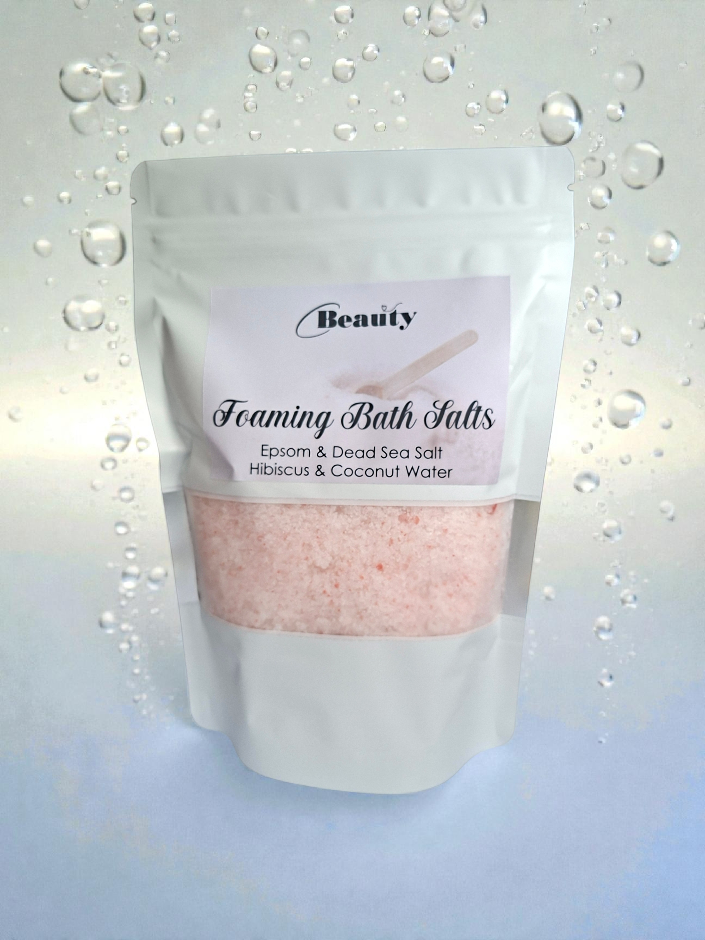 Hibiscus & Coconut Water - Foaming Bath Salts