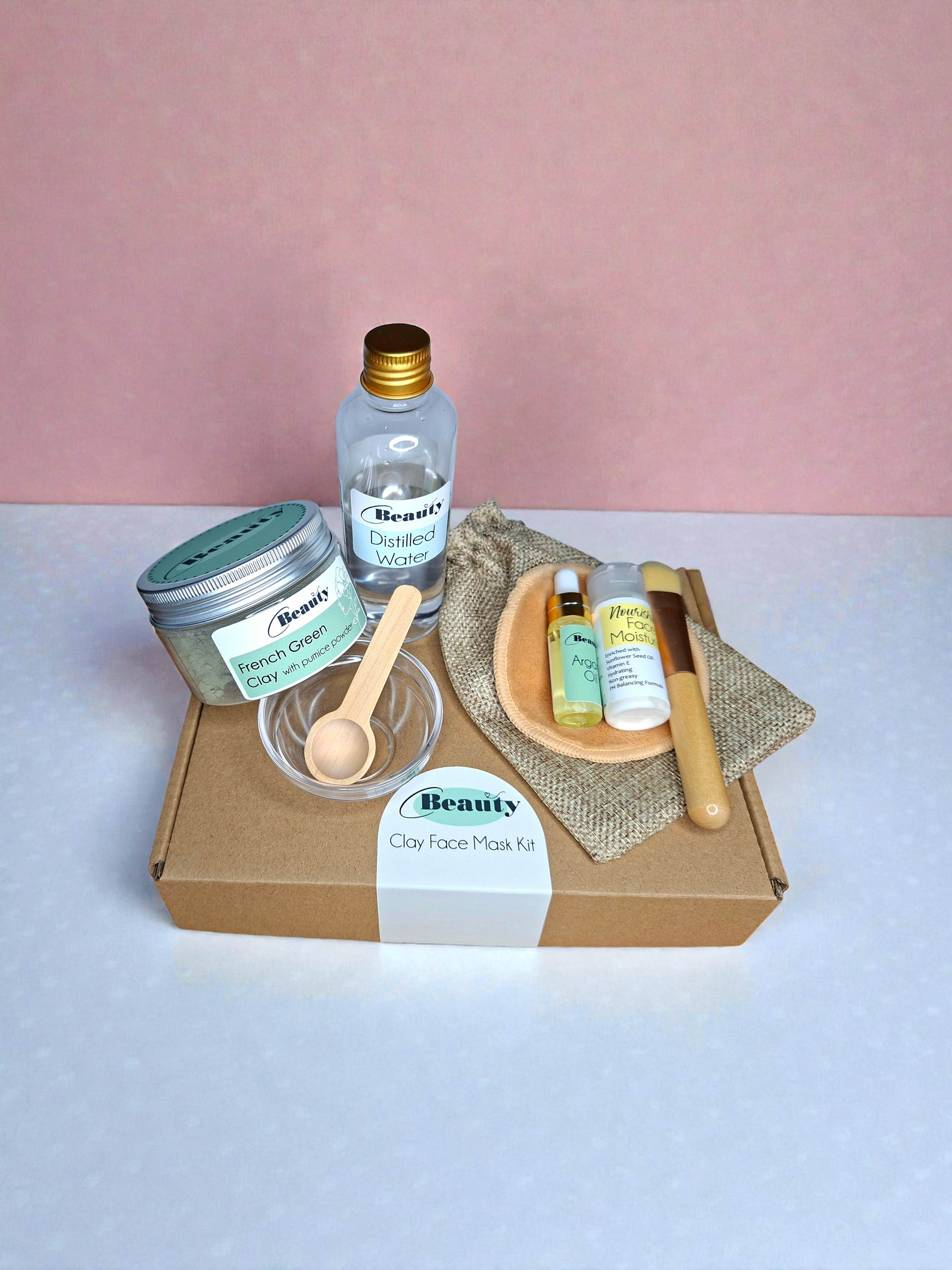 The Bright Detox One - Clay Face Mask Kit