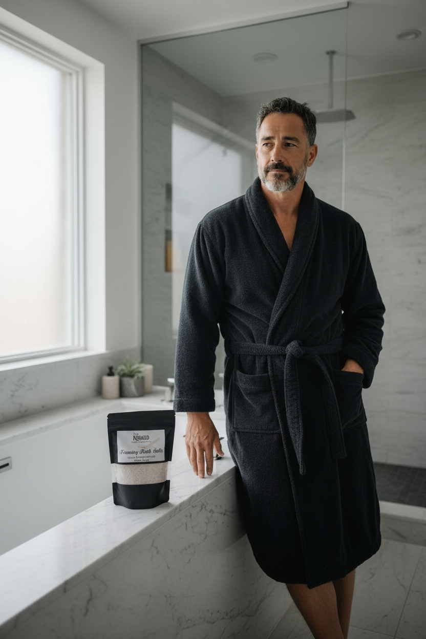 Black Musk Foaming Bath Salts